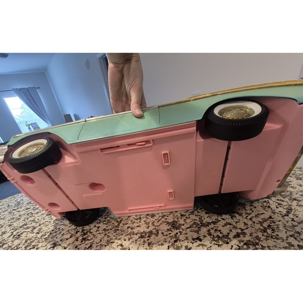 VTG 1988 Mattel Barbie ‘57 Chevy Bel Air Convertible Doll Car Classic Childs Toy - Picture 6 of 10